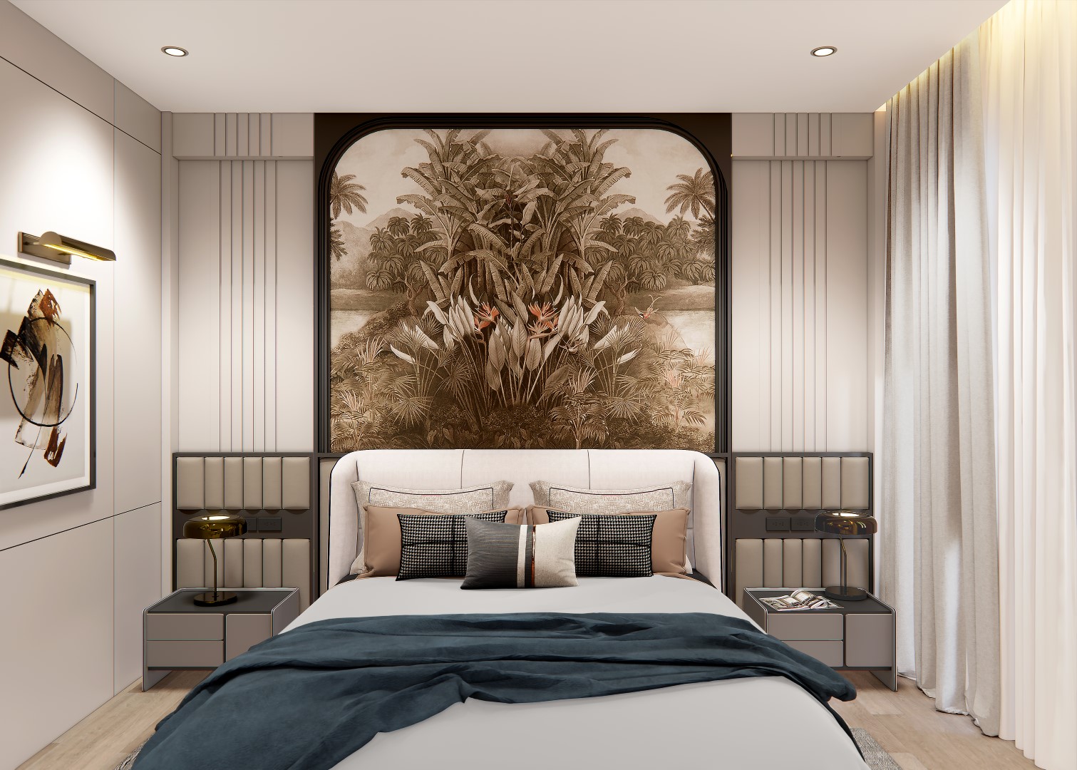 รับออกแบบคอนโด ตกแต่งภายใน Private Residence โดย APN