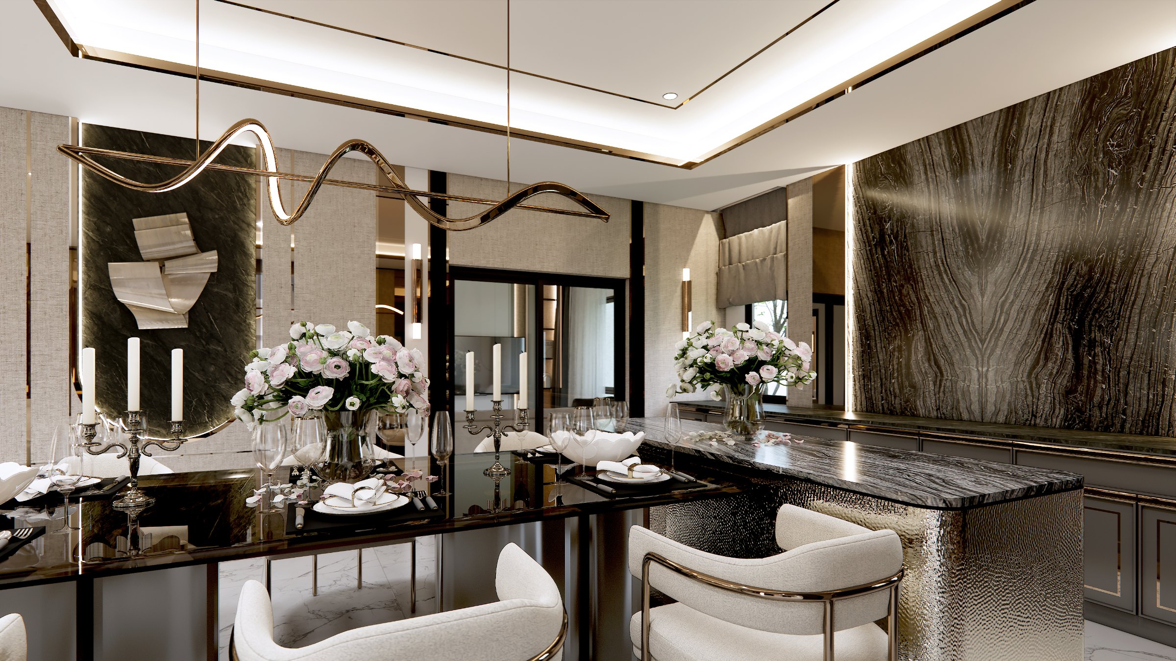 บริษัทตกแต่งภายในโรงแรม The City Tawee Wathana โดย APN