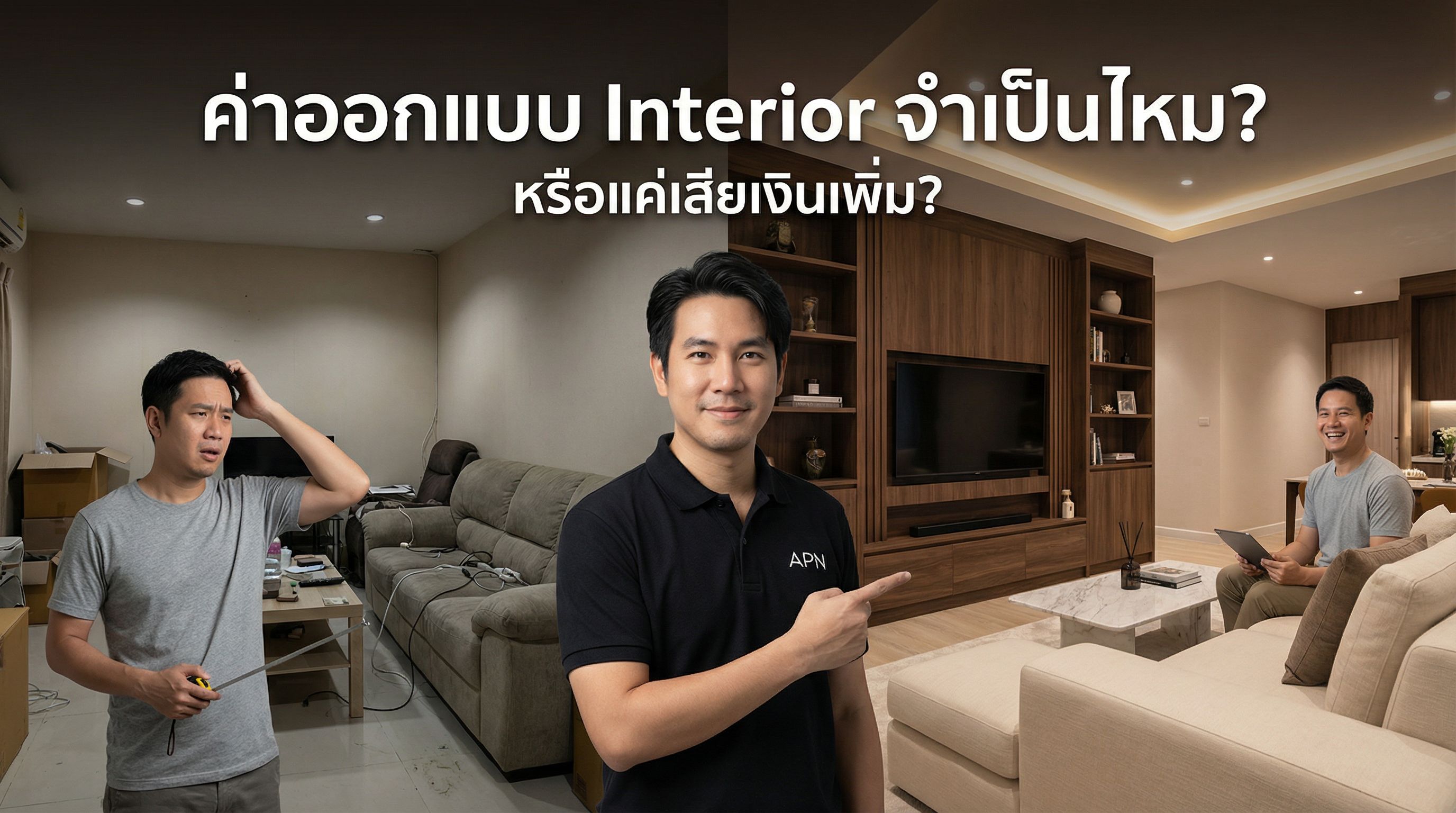 ค่าออกแบบ Interior คิดยังไง? จำเป็นไหม หรือแค่เสียเงินเพิ่ม
