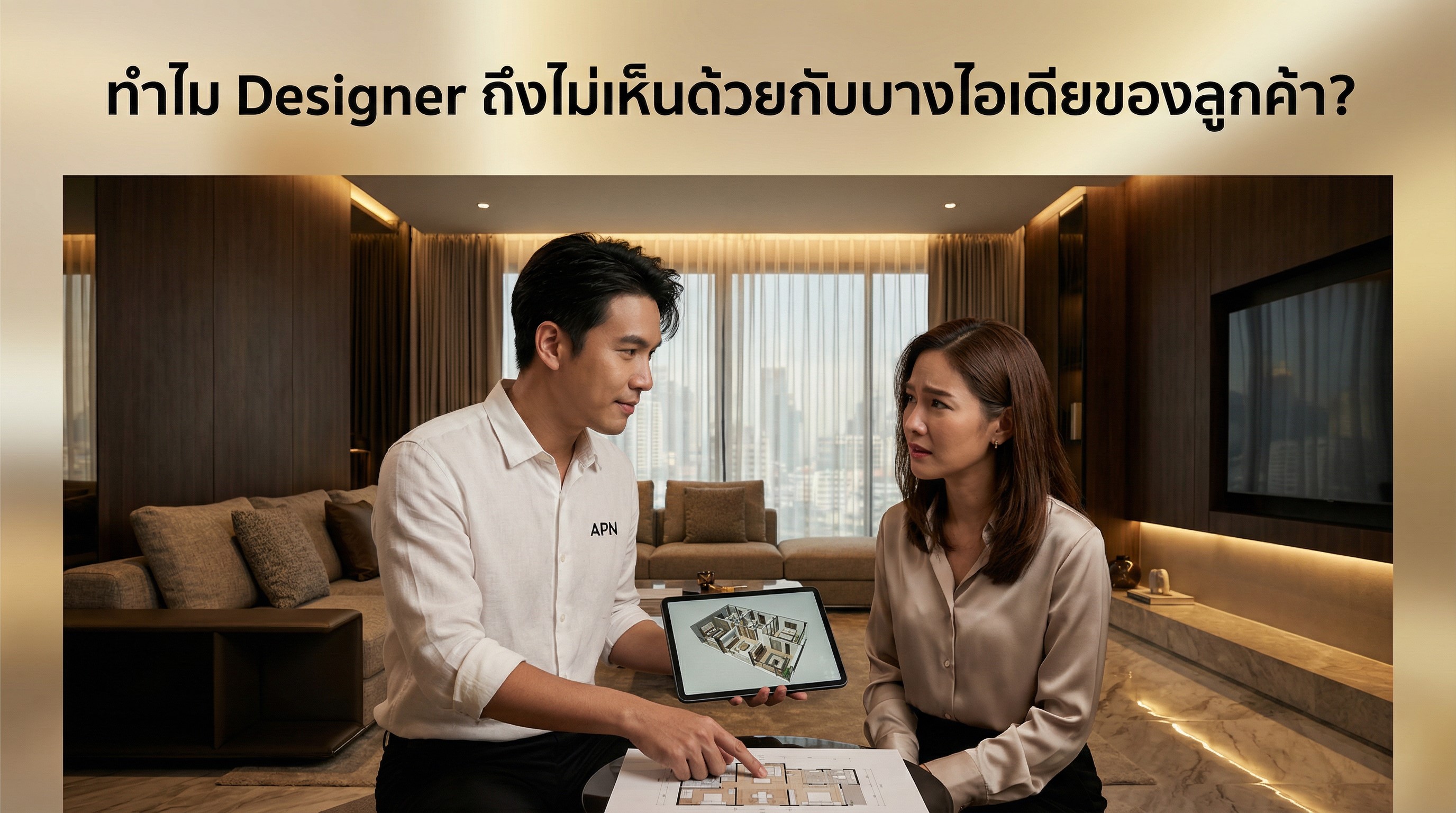 ทำไม Designer ถึงไม่เห็นด้วยกับบางไอเดียของลูกค้า?