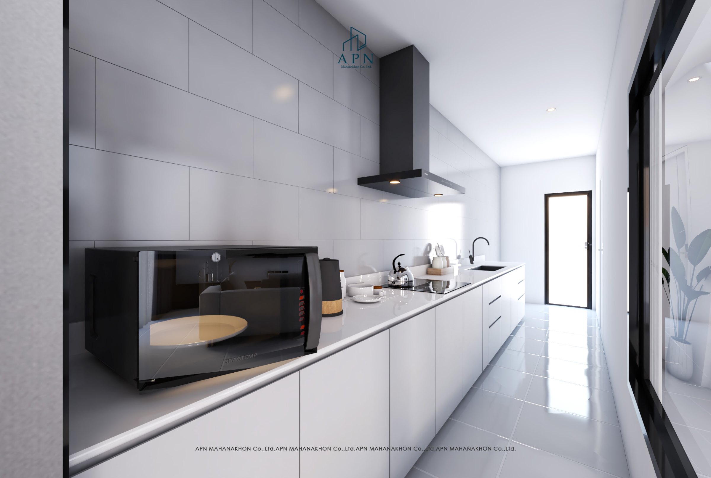 บริษัทตกแต่งภายใน ใน กทม Siam High ville โดย APN