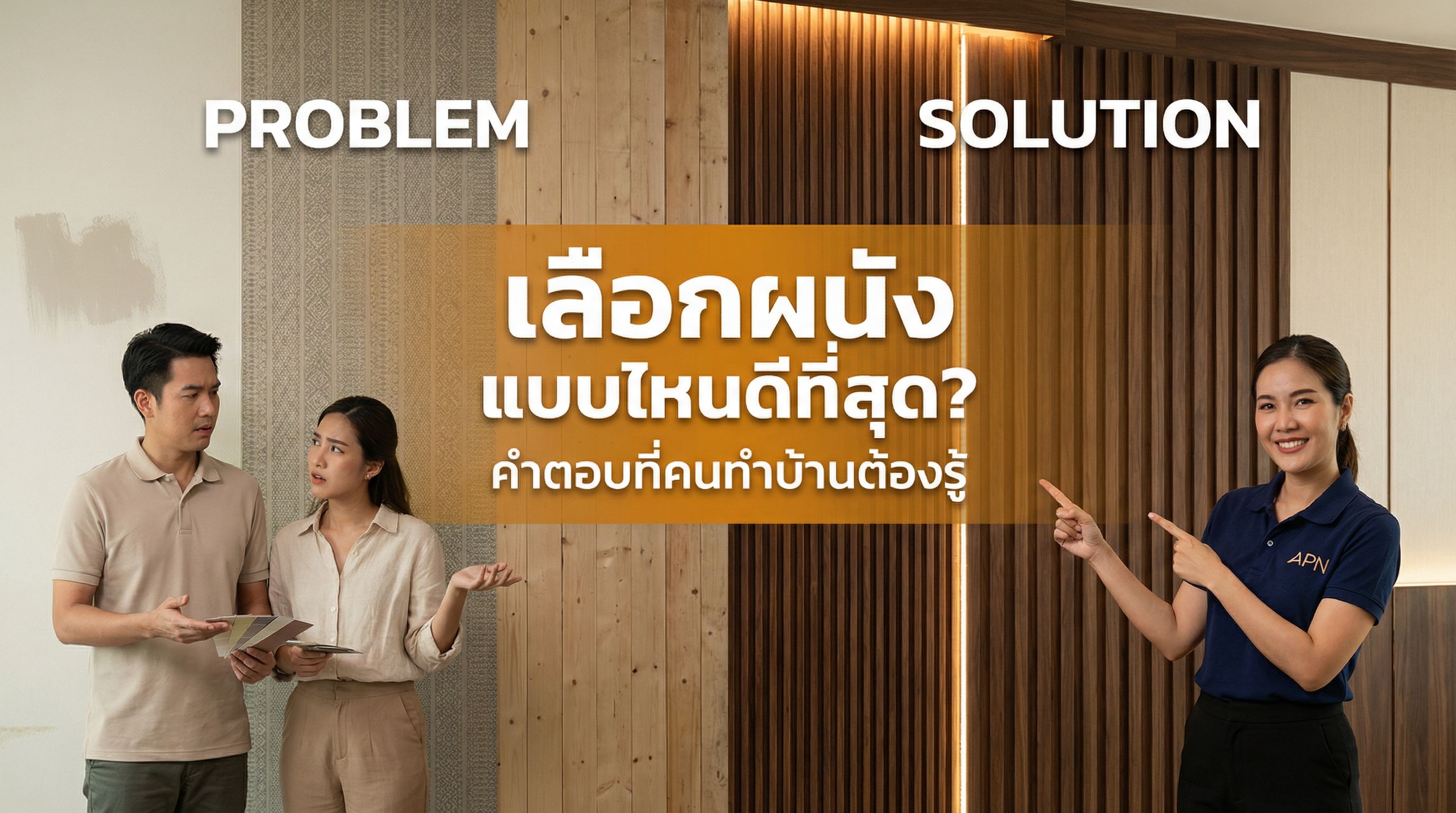เลือกวัสดุผนังยังไงดี? ระหว่างสี วอลเปเปอร์ และลายไม้ แบบไหนคุ้มและเหมาะกับบ้านคุณที่สุด**