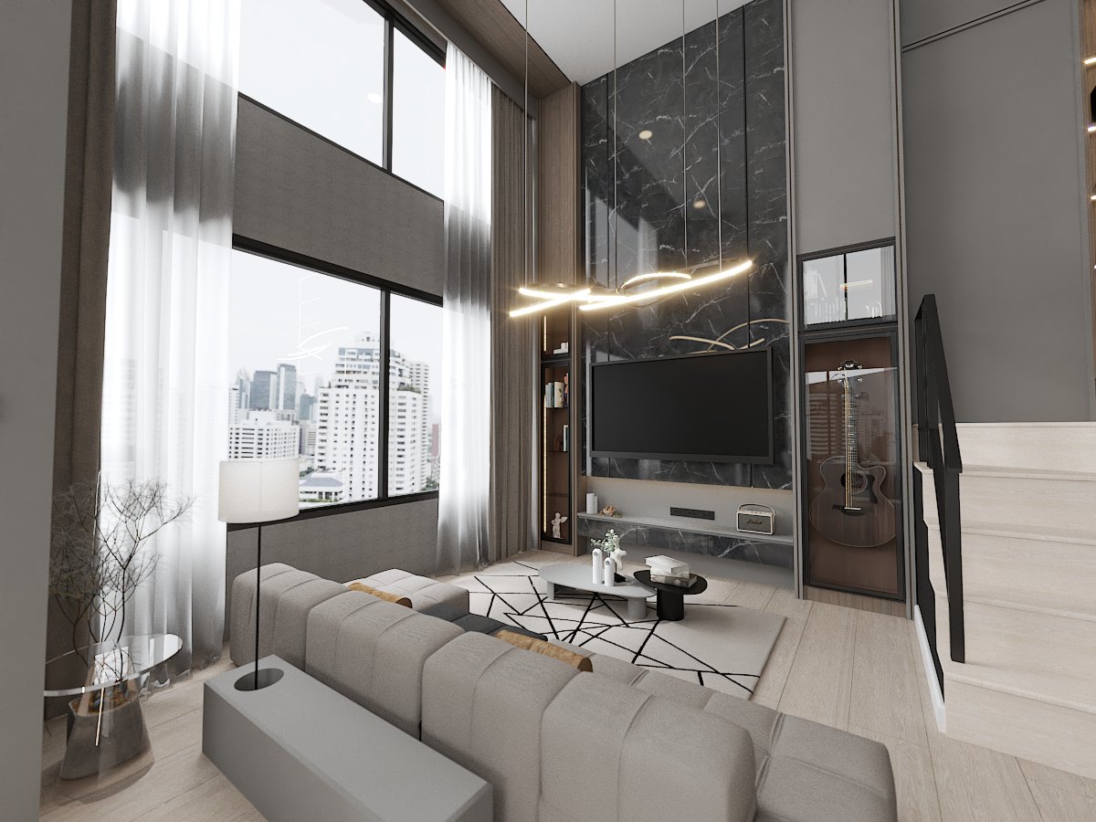 ออกแบบ interior Siamese Rama 9 โดย APN