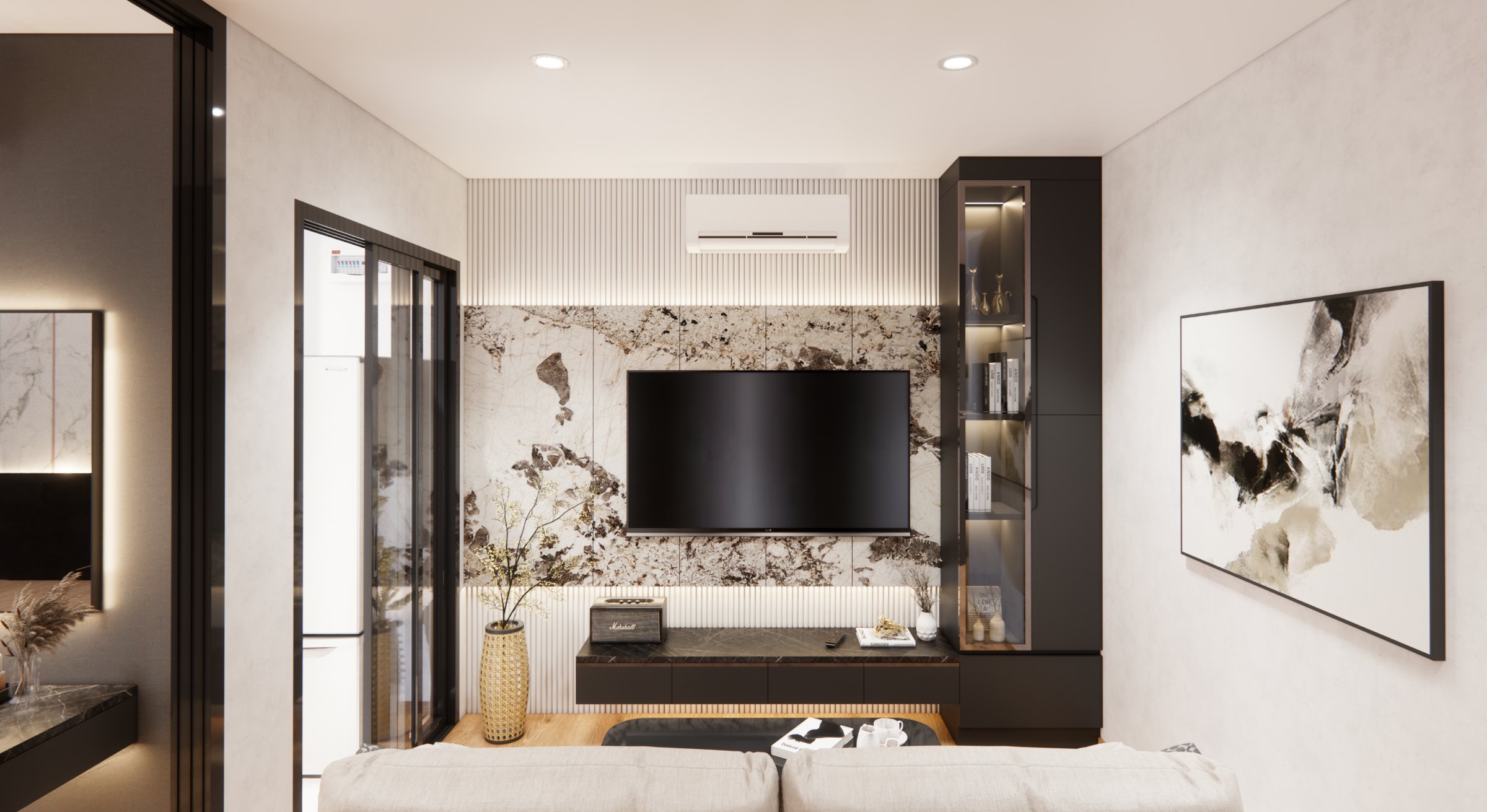รับออกแบบคอนโด THE LINE VIBE Phahonyothin โดย APN