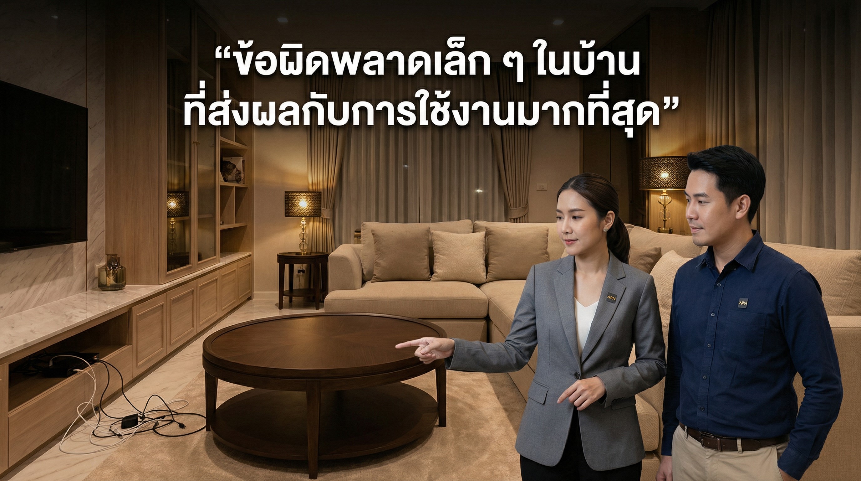 ข้อผิดพลาดเล็ก ๆ ในบ้าน ที่ส่งผลกับการใช้งานมากที่สุด (ที่คนส่วนใหญ่ไม่รู้ตัว)