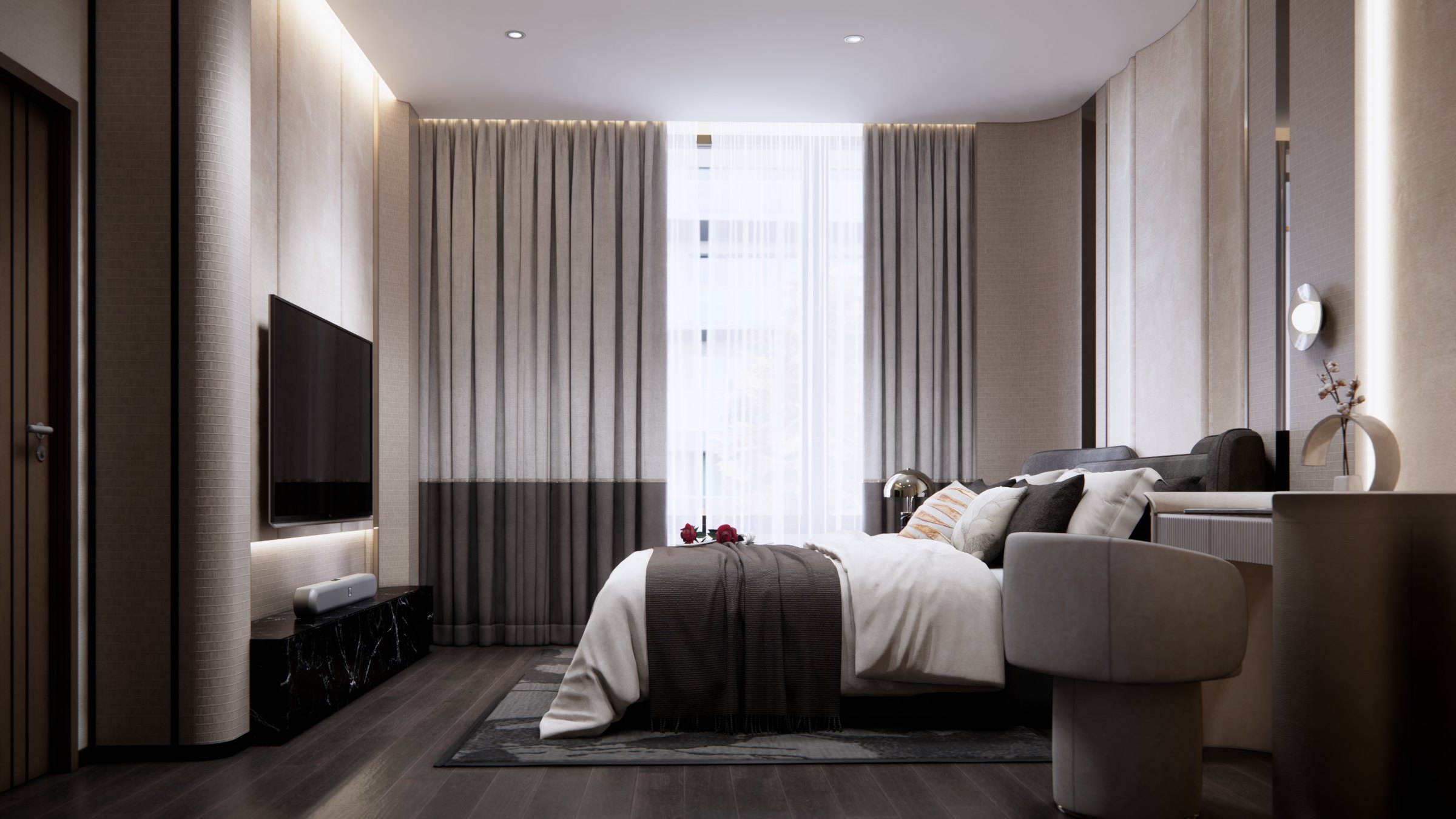 บริษัทตกแต่งภายในโรงแรม Private Residence โดย APN