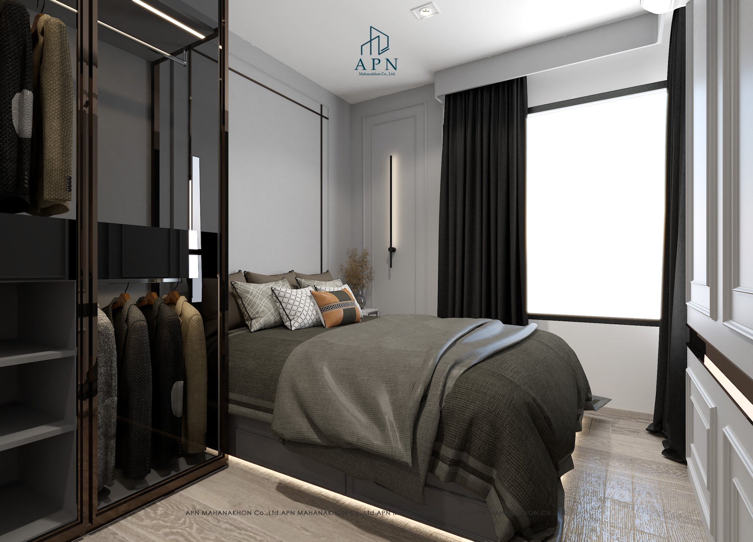รับออกแบบ Home Life Sathorn Sierra โดย APN