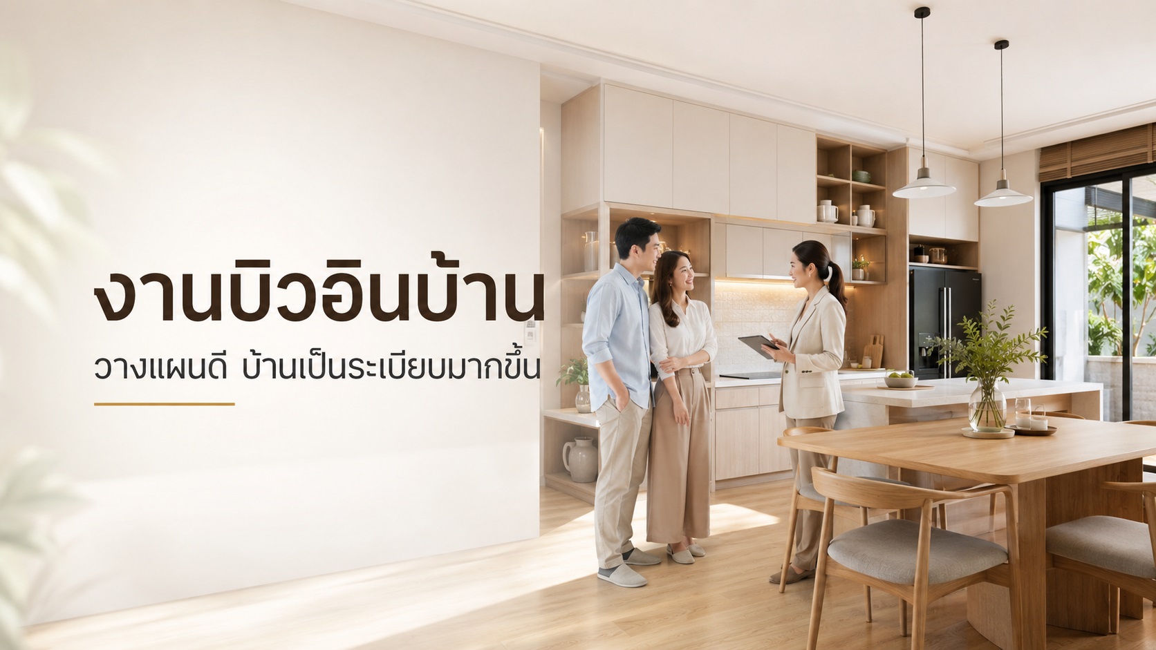งานบิวอินบ้าน รายละเอียดที่ควรรู้ก่อนออกแบบและติดตั้ง