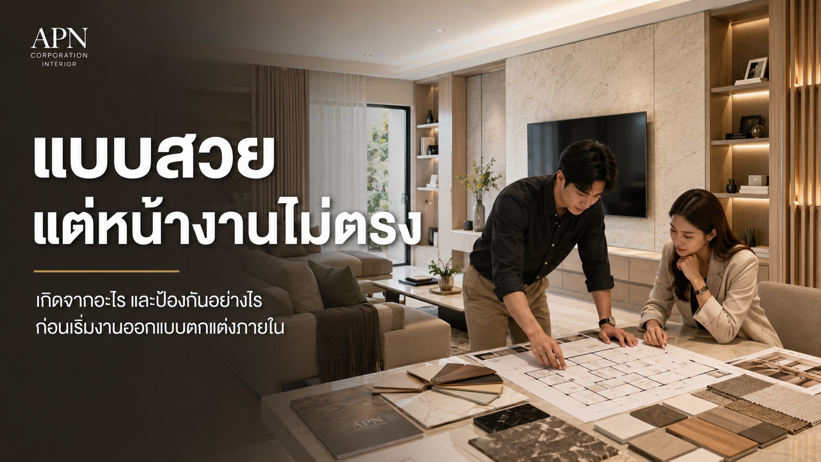 แบบสวยแต่หน้างานไม่ตรง เกิดจากอะไรและป้องกันอย่างไร