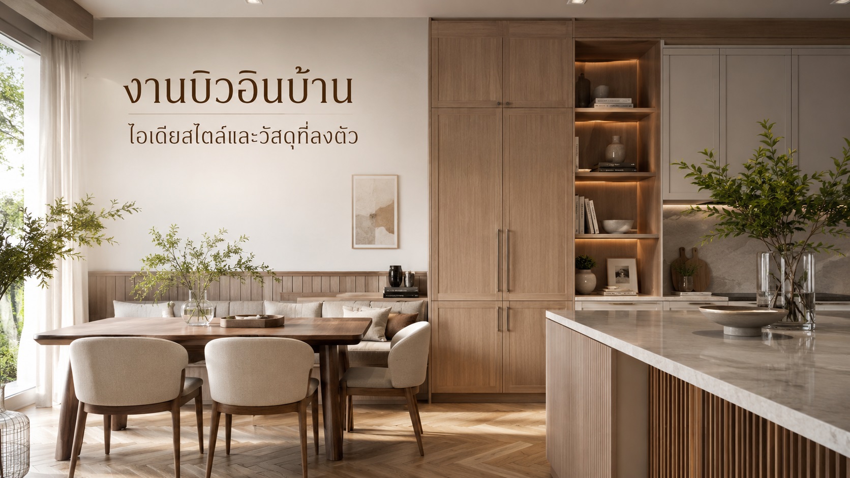 งานบิวอินบ้าน เลือกสไตล์ให้สวยลงตัว ใช้งานจริง