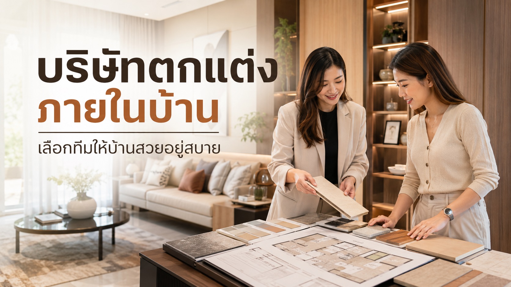 บริษัทตกแต่งภายในบ้าน เลือกทีมให้บ้านสวยอยู่สบาย