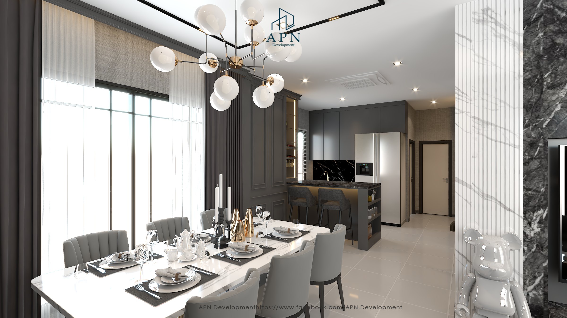 รับออกแบบ Home Bangkok Boulevard Sathorn Pinklao 2 โดย APN