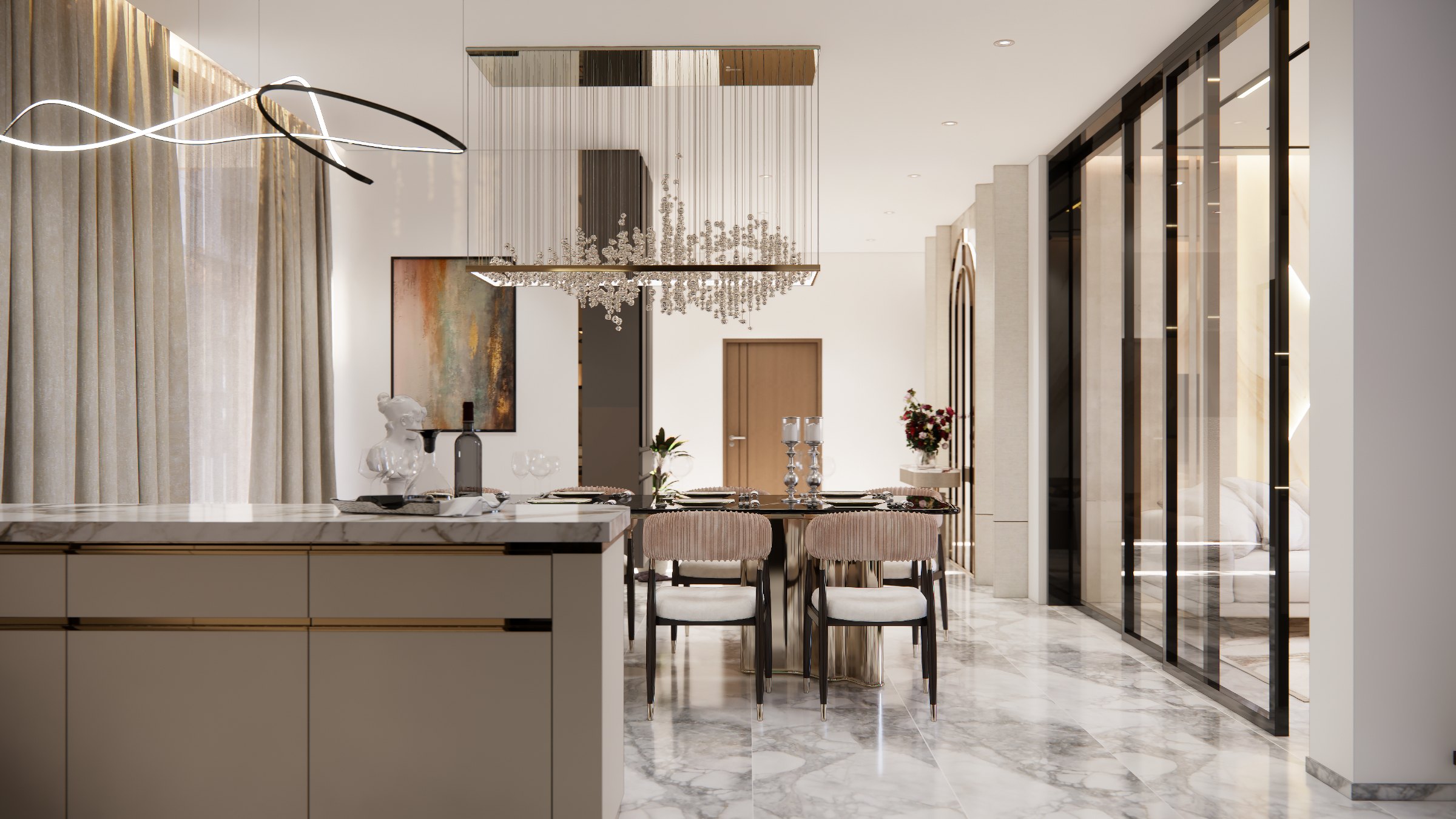 รับตกแต่งภายใน Private Residence โดย APN