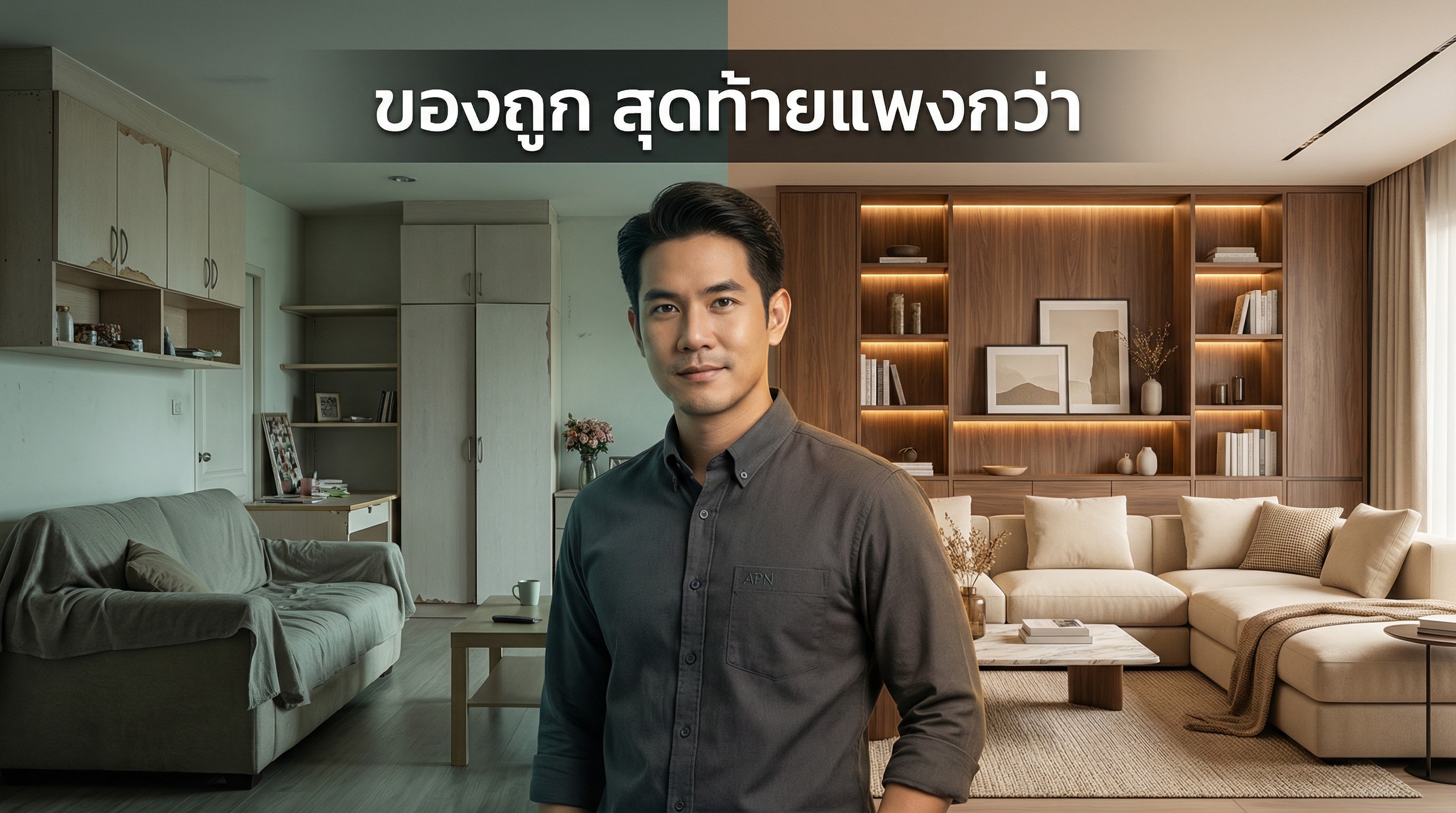ของถูกในงานตกแต่ง ทำไมสุดท้ายถึงแพงกว่า
