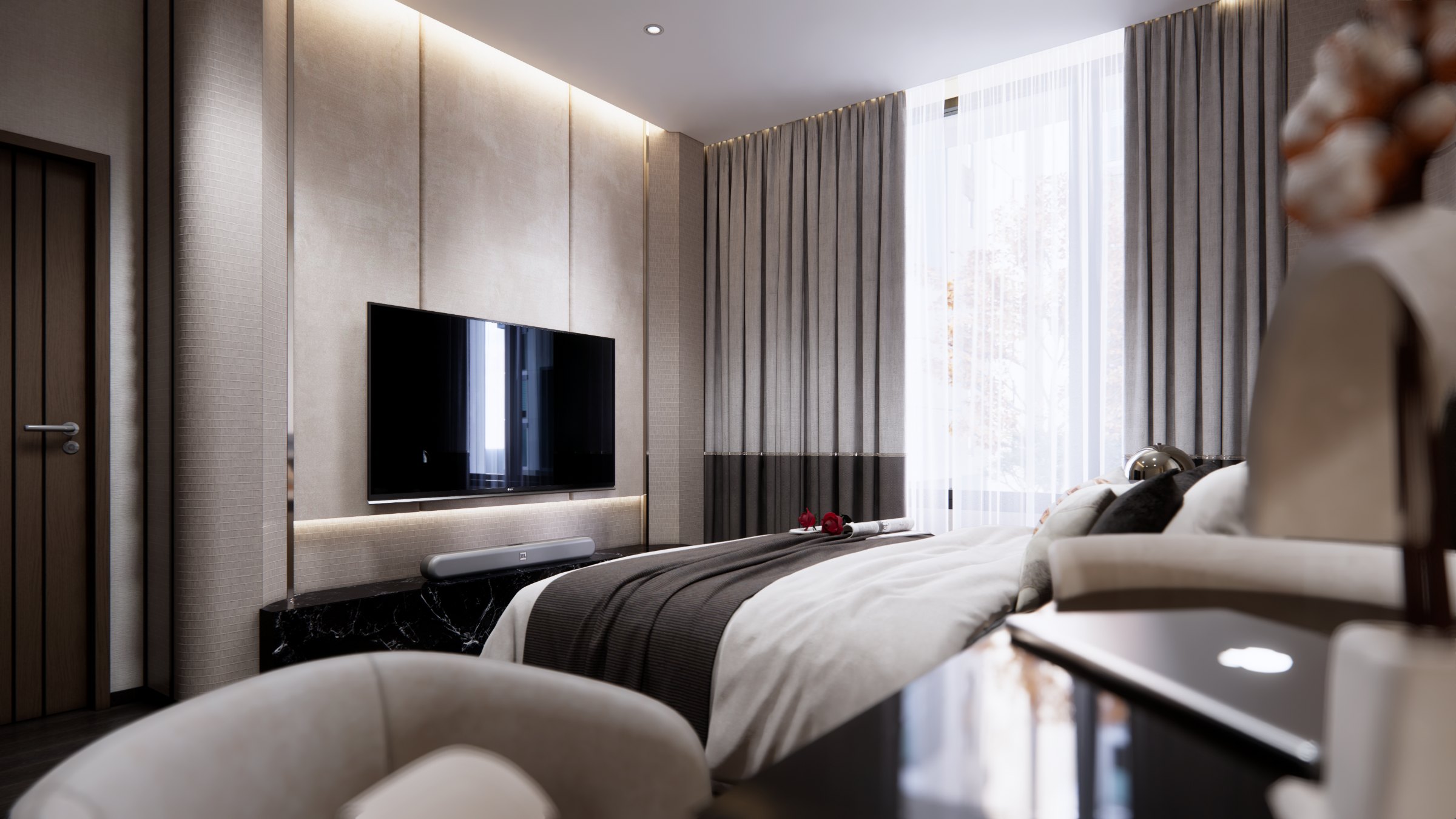 รับออกแบบคอนโด Private Residence โดย APN