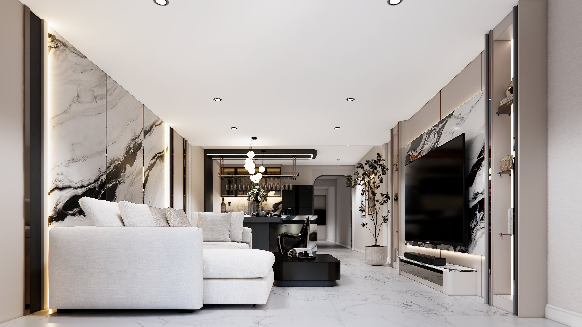 บริษัทตกแต่งภายในบ้าน Private Residence โดย APN