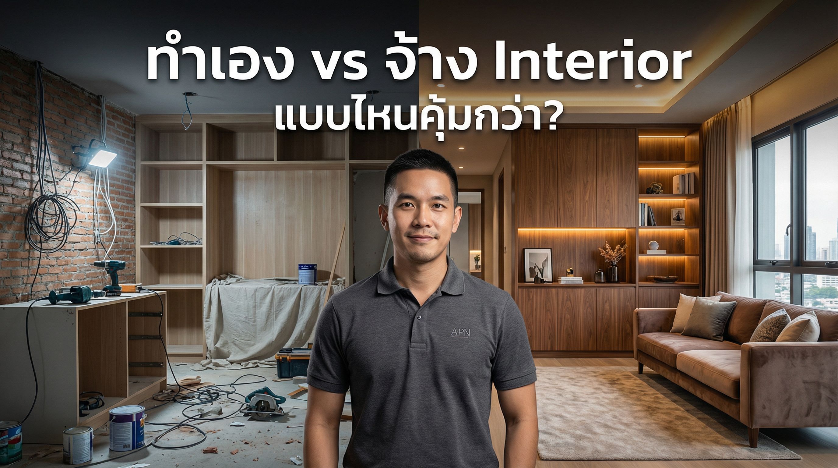 ควรจ้าง Interior Designer ไหม? หรือทำเองดีกว่า (คำตอบแบบคนทำจริง ไม่ขายฝัน)