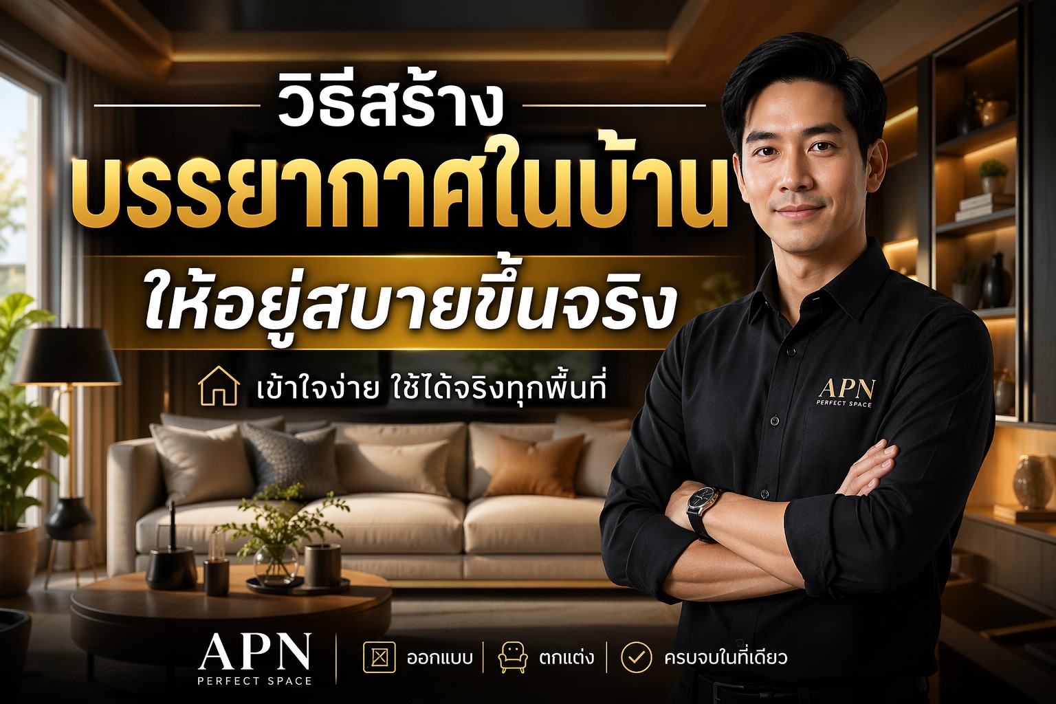 วิธีสร้างบรรยากาศในบ้าน ให้อยู่สบายขึ้นจริง