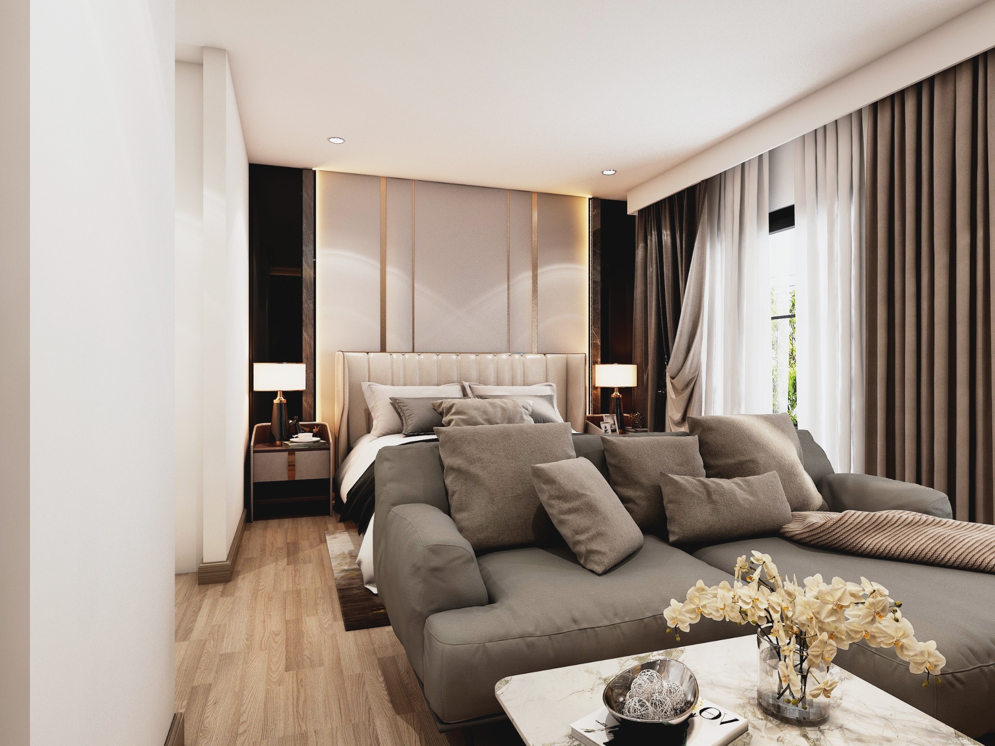 Gallery Room 1 บริษัทตกแต่งภายในบ้าน Private Residence โดย APN
