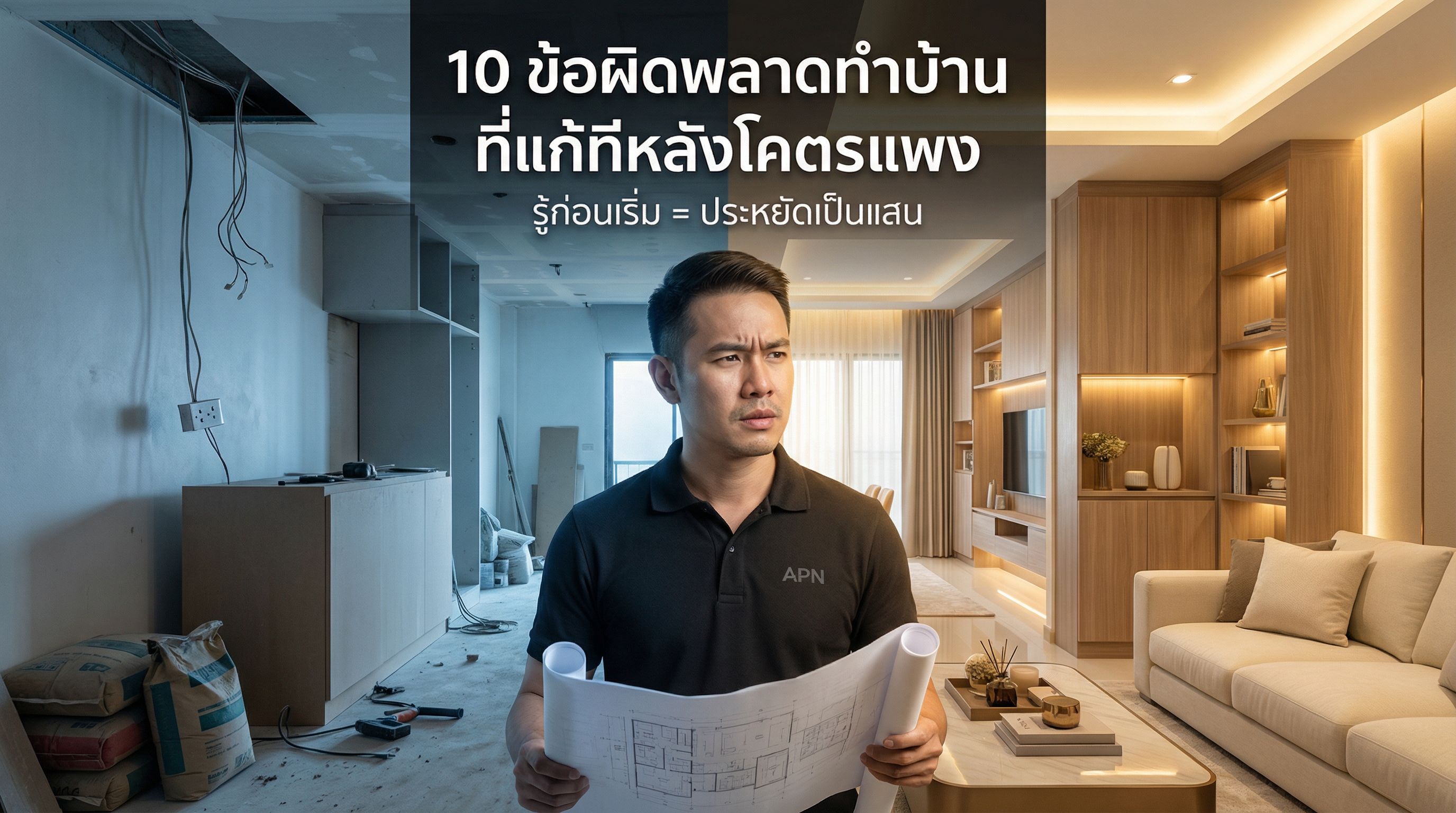 ข้อผิดพลาดที่คนทำบ้านพลาดบ่อยที่สุด และแก้ยากที่สุด (คู่มือ 2026)