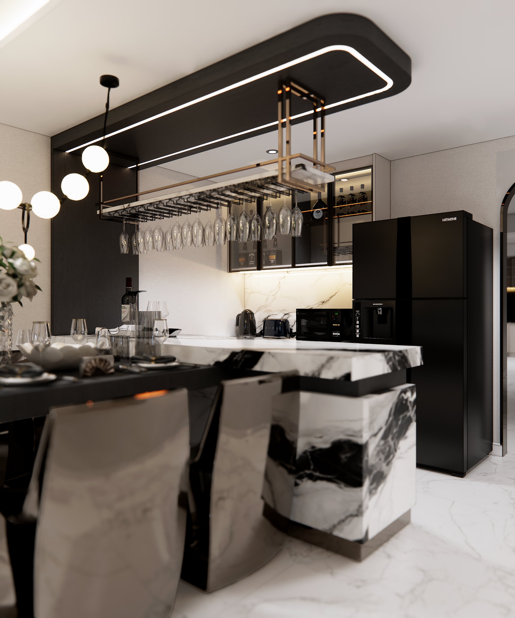 ออกแบบพื้นที่ภายในบ้าน Private Residence โดย APN