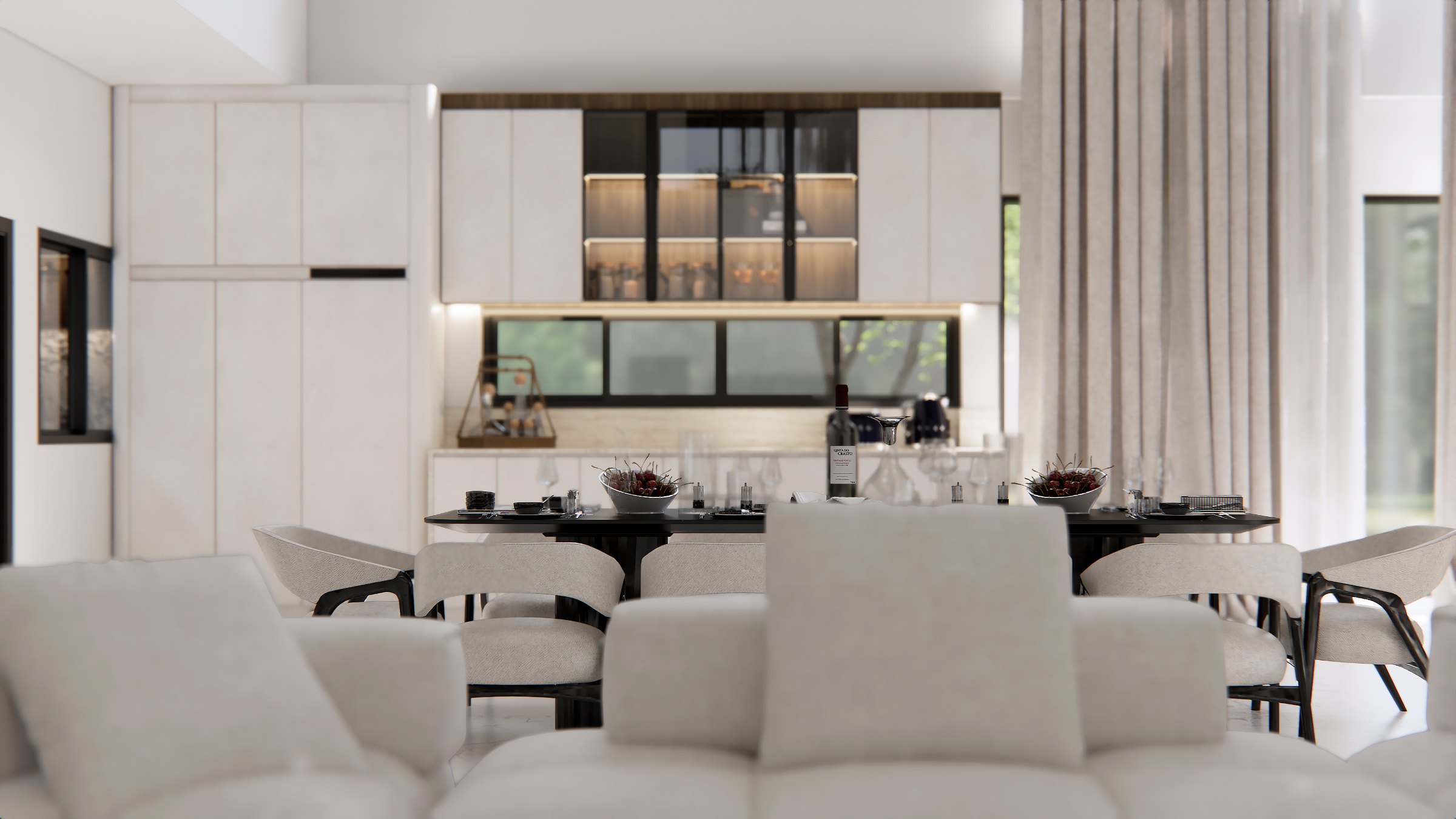 บริษัทตกแต่งภายในออฟฟิศ Private Residence โดย APN