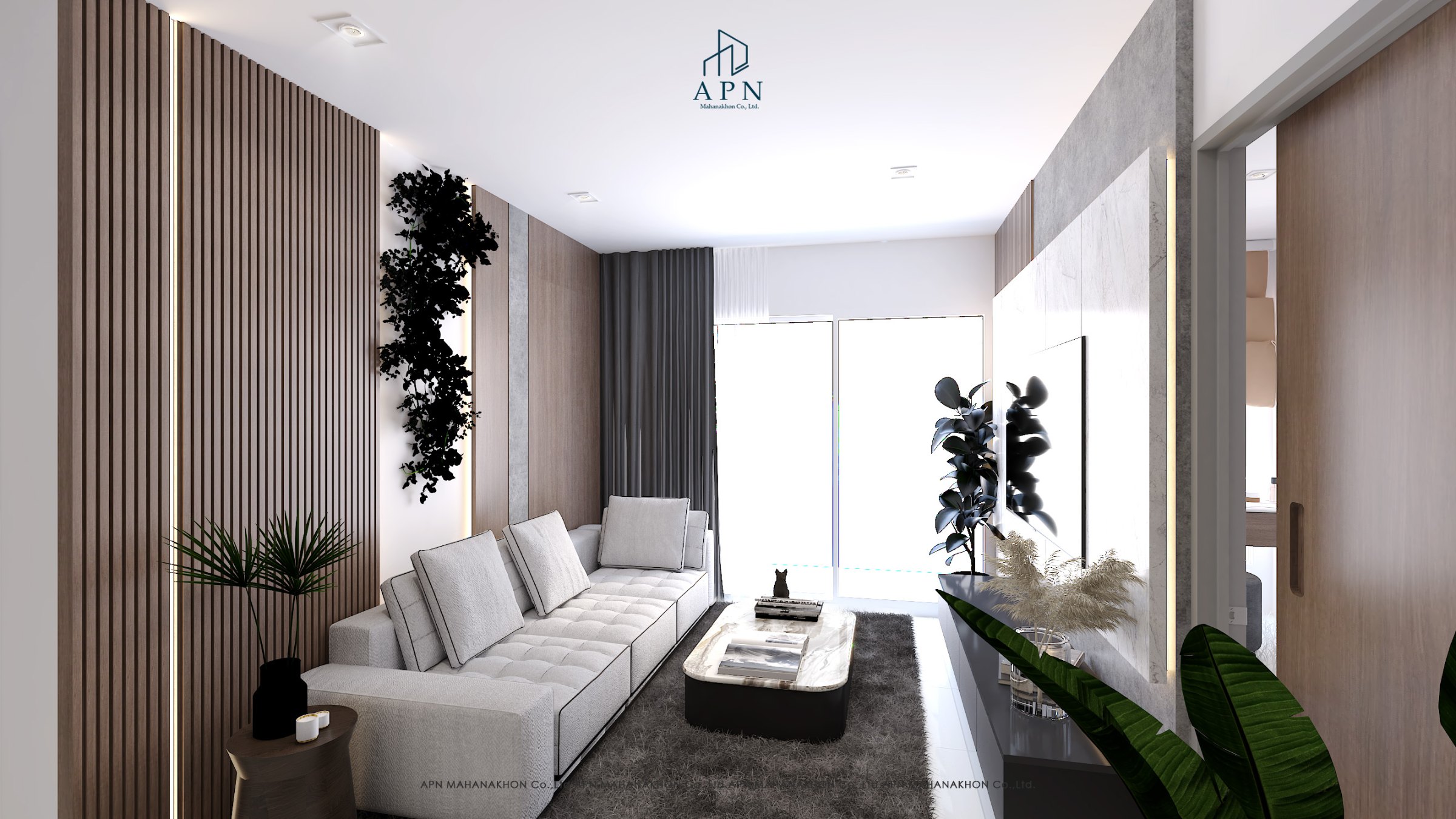 งานบิวท์อินบ้าน Supalai Veranda โดย APN