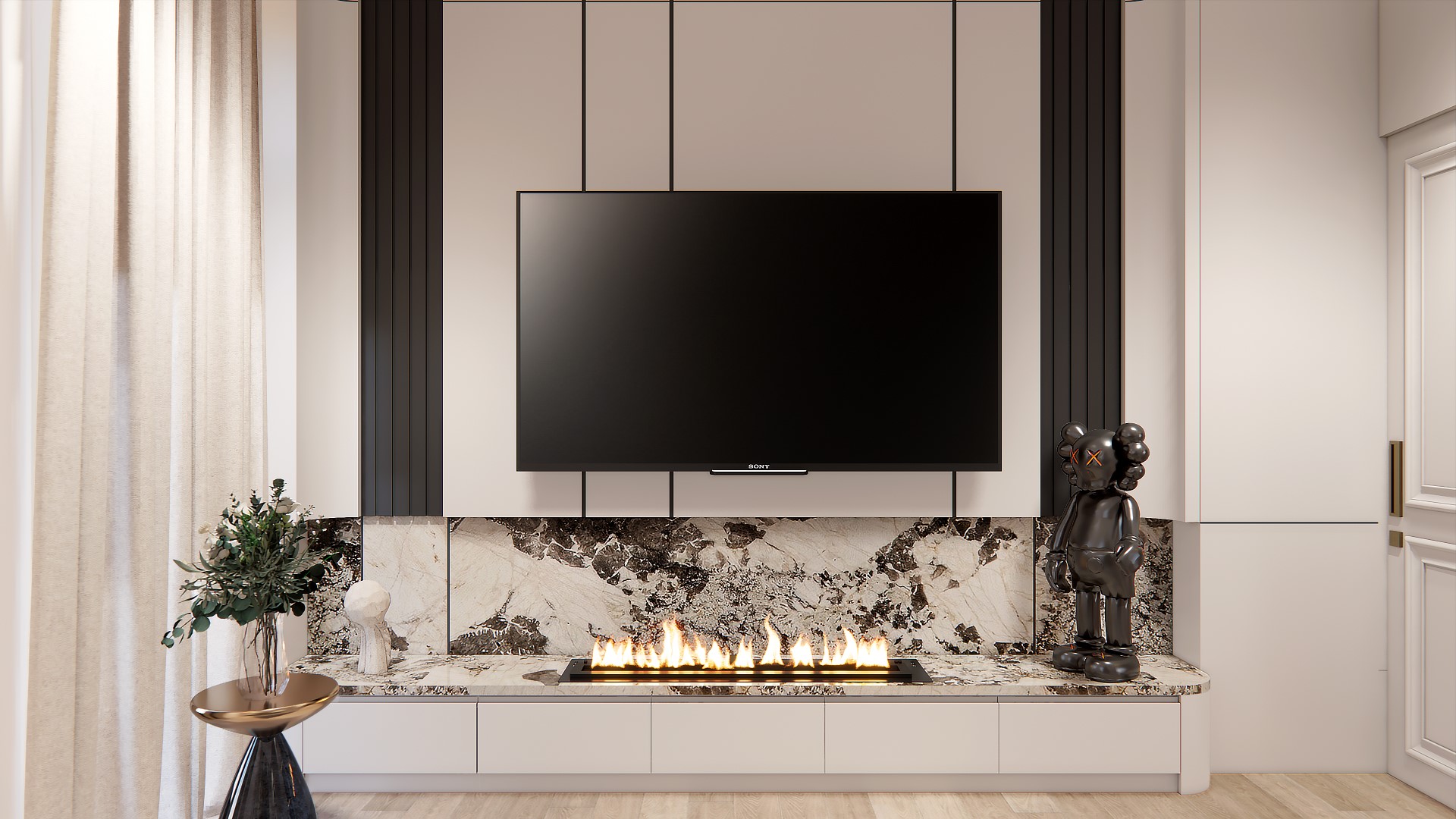 Gallery Room 9 บริการออกแบบและตกแต่งภายใน Private Residence โดย APN