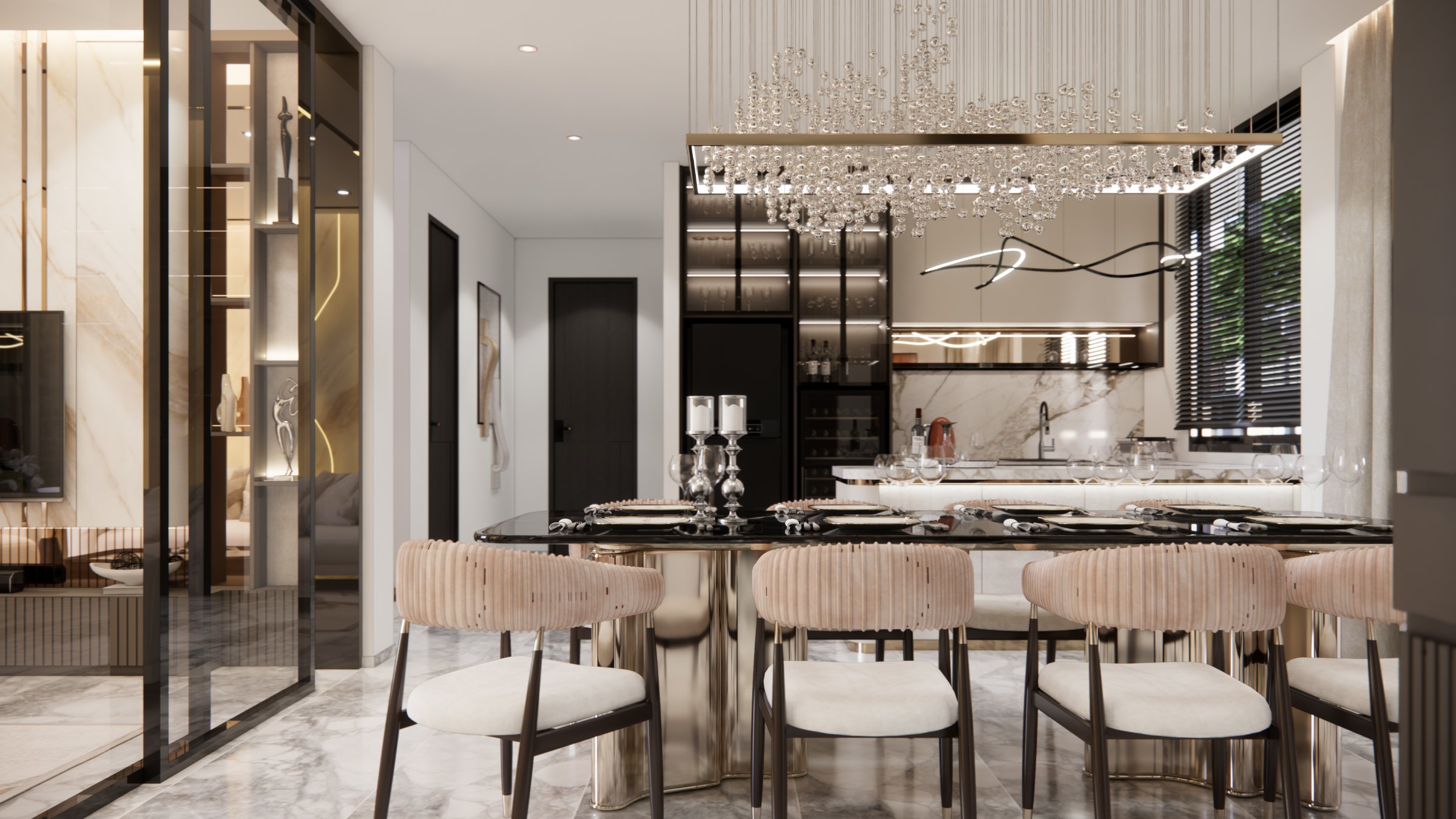 บริษัทรับออกแบบบ้านและคอนโด Private Residence โดย APN