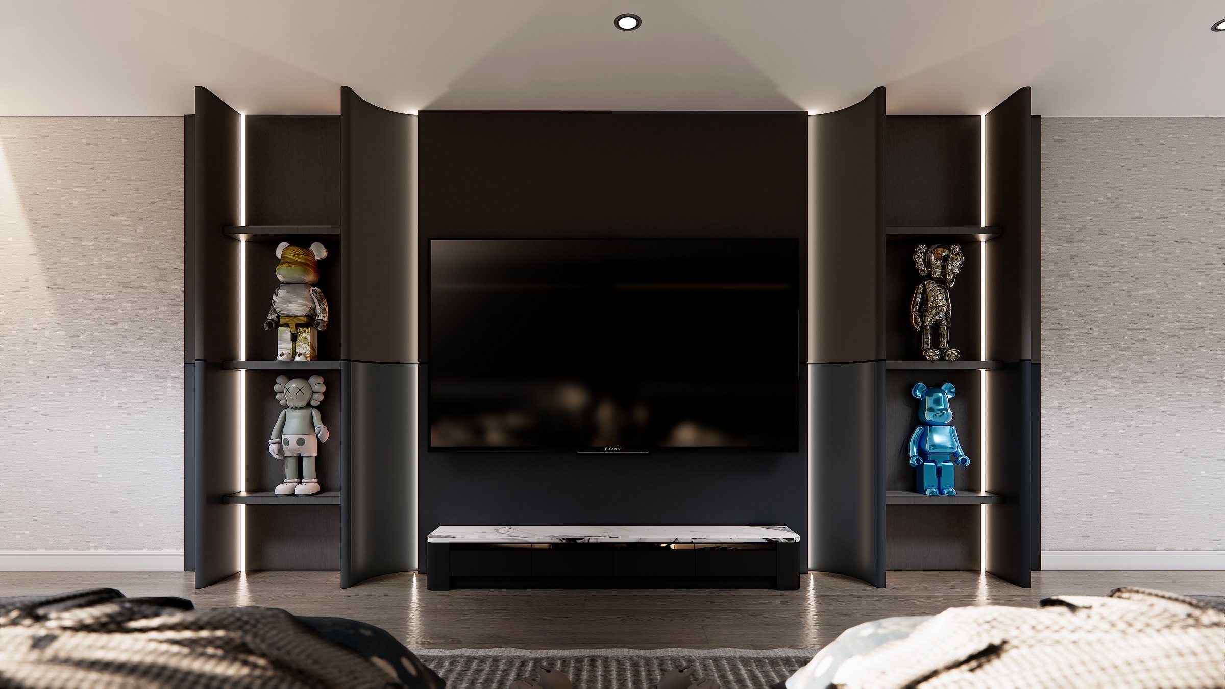 รับออกแบบคอนโด Private Residence โดย APN