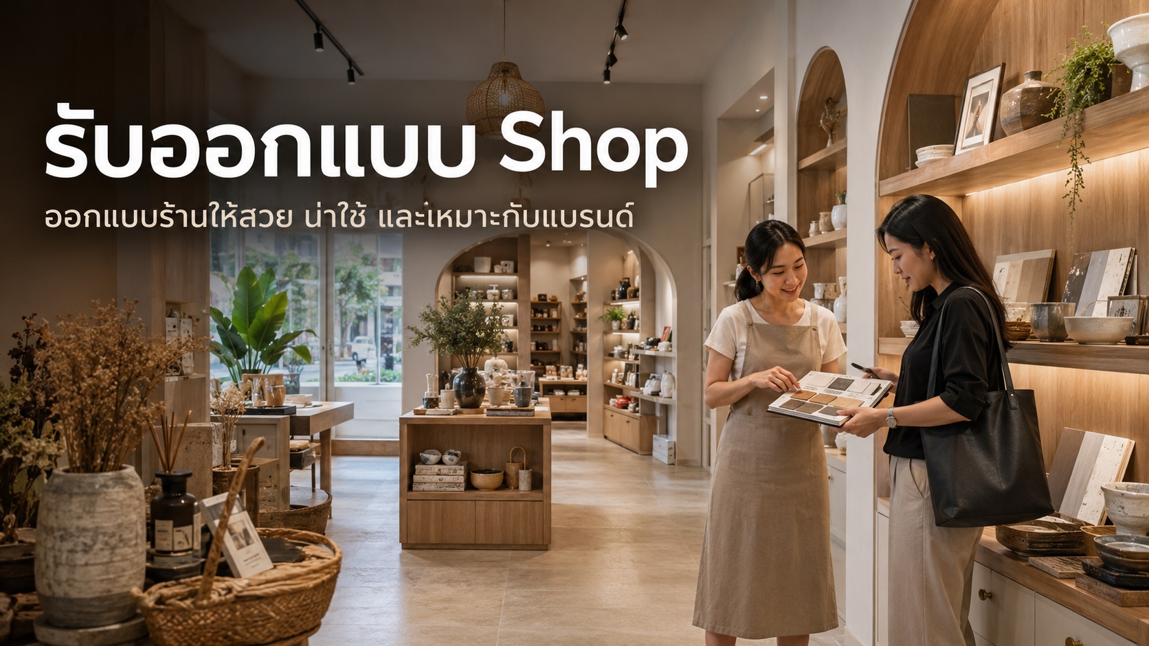 รับออกแบบ Shop ให้ร้านน่าใช้ ขายง่าย และจดจำได้