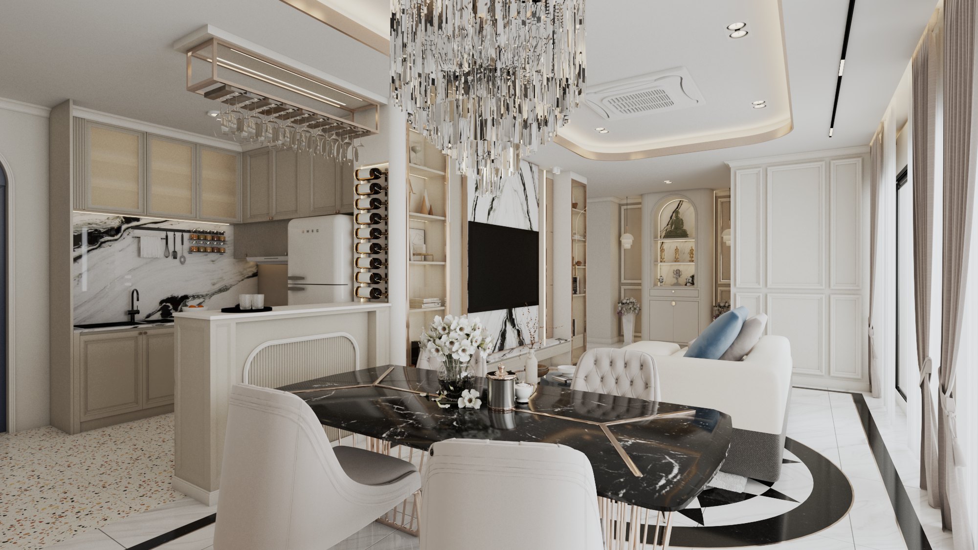 บริษัทตกแต่งภายใน ใน กทม Private Residence โดย APN