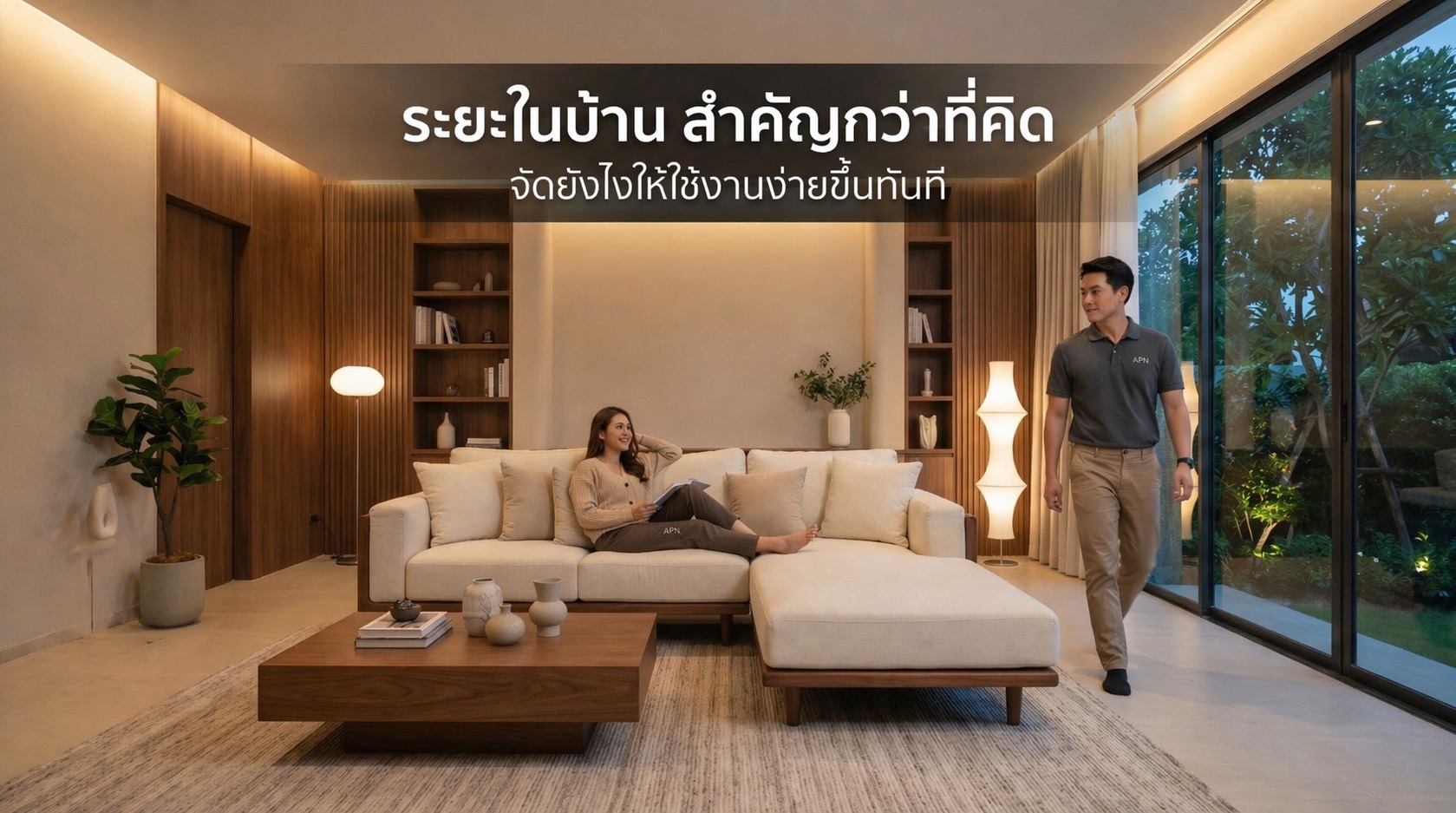 ระยะใช้งานในบ้านที่ควรรู้ก่อนจัดเฟอร์นิเจอร์ ให้ใช้งานง่ายตั้งแต่วันแรก
